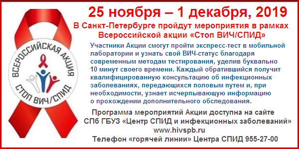 Всемирный день борьбы со СПИДом